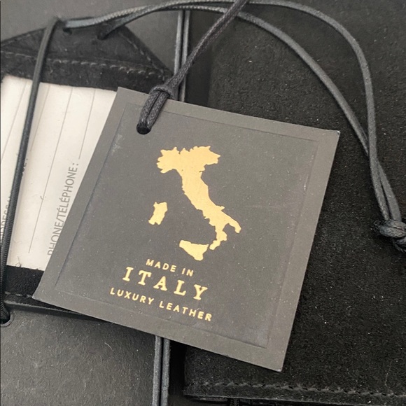 D' Autore wallet and luggage tag made in Italy - Picture 7 of 7